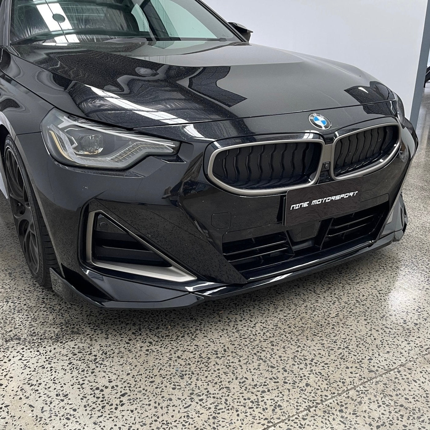 BMW 2 Series G42 Front Lip (22+) - Nine Motorsport