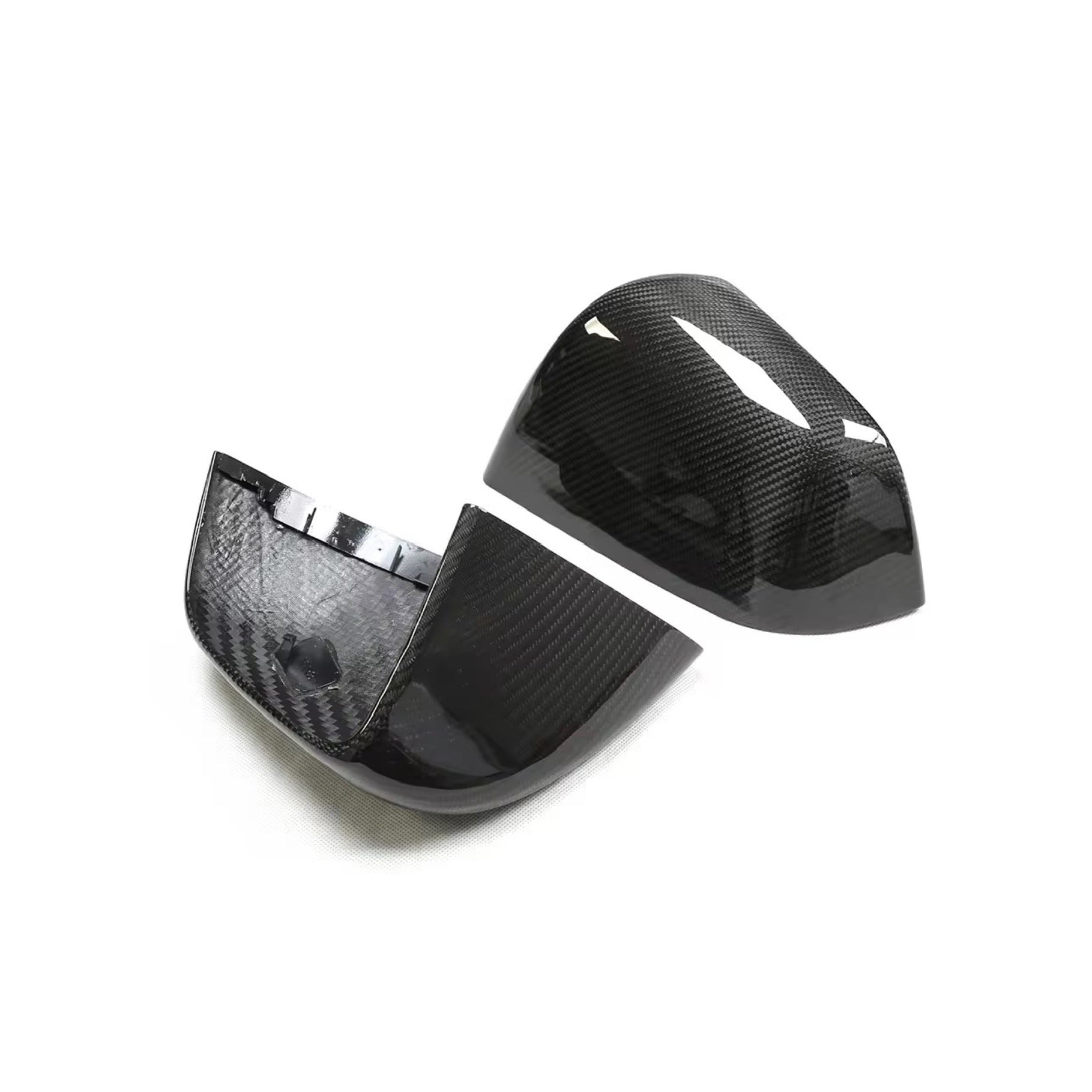 Tesla Model Y 2019-2024 Carbon Fibre Mirror Caps