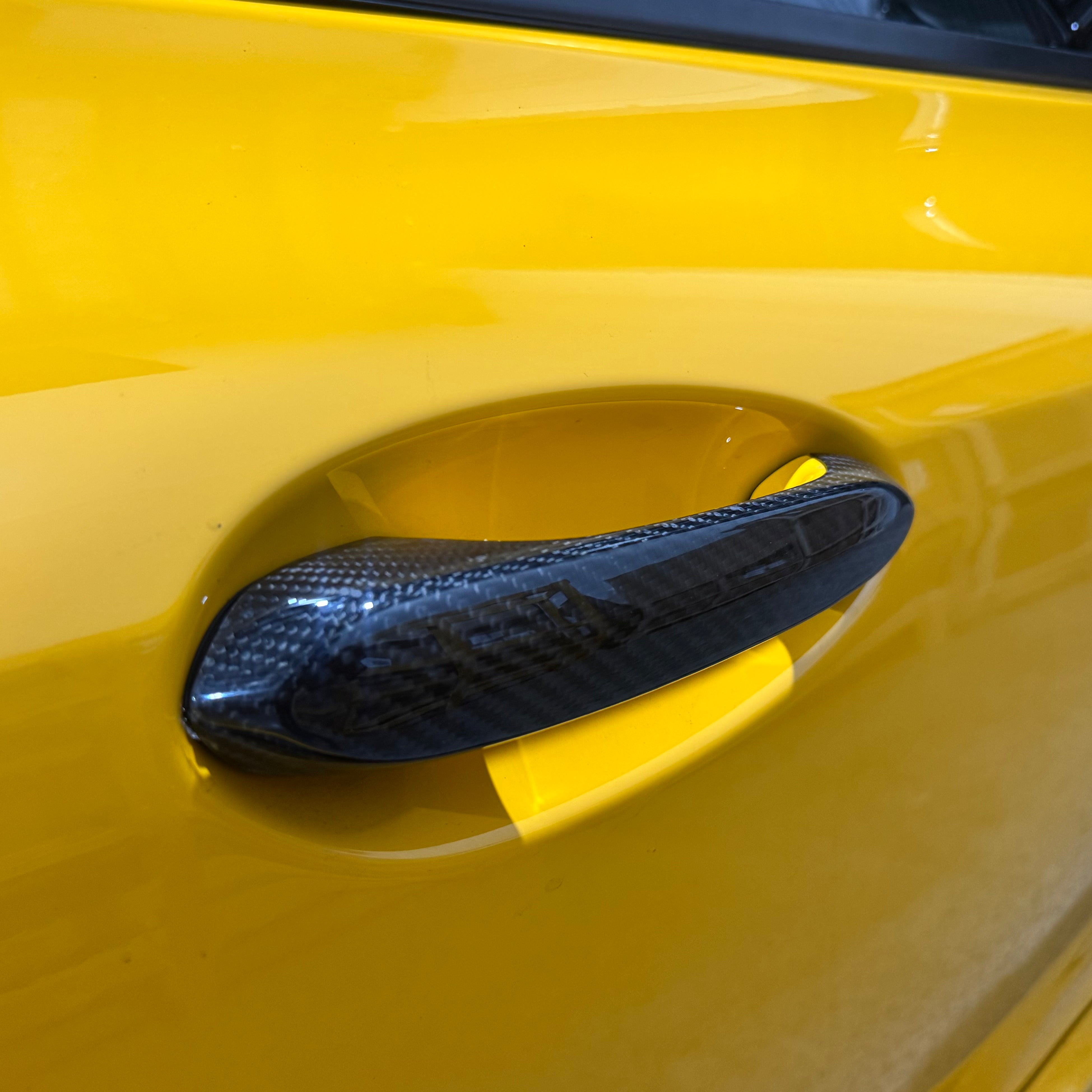 A90 Toyota Supra MK5 Dry Carbon Fibre Door Handle Covers