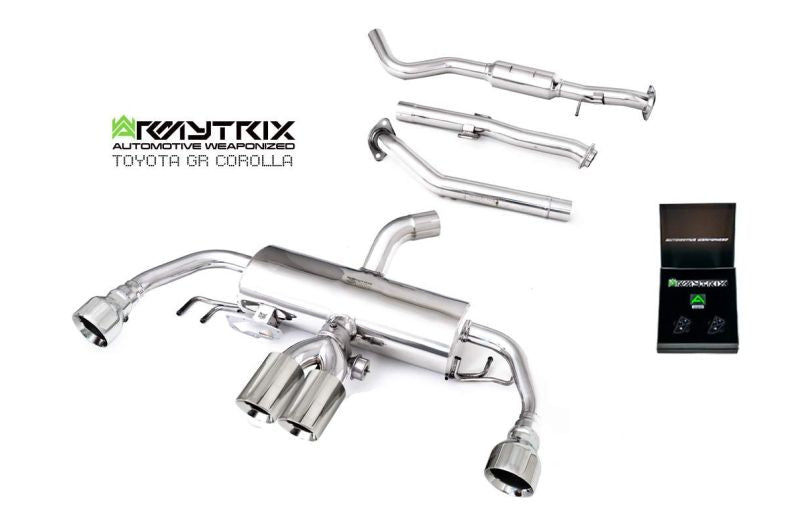 Armytrix Stainless Steel Valvetronic Cat Back Exhaust System
