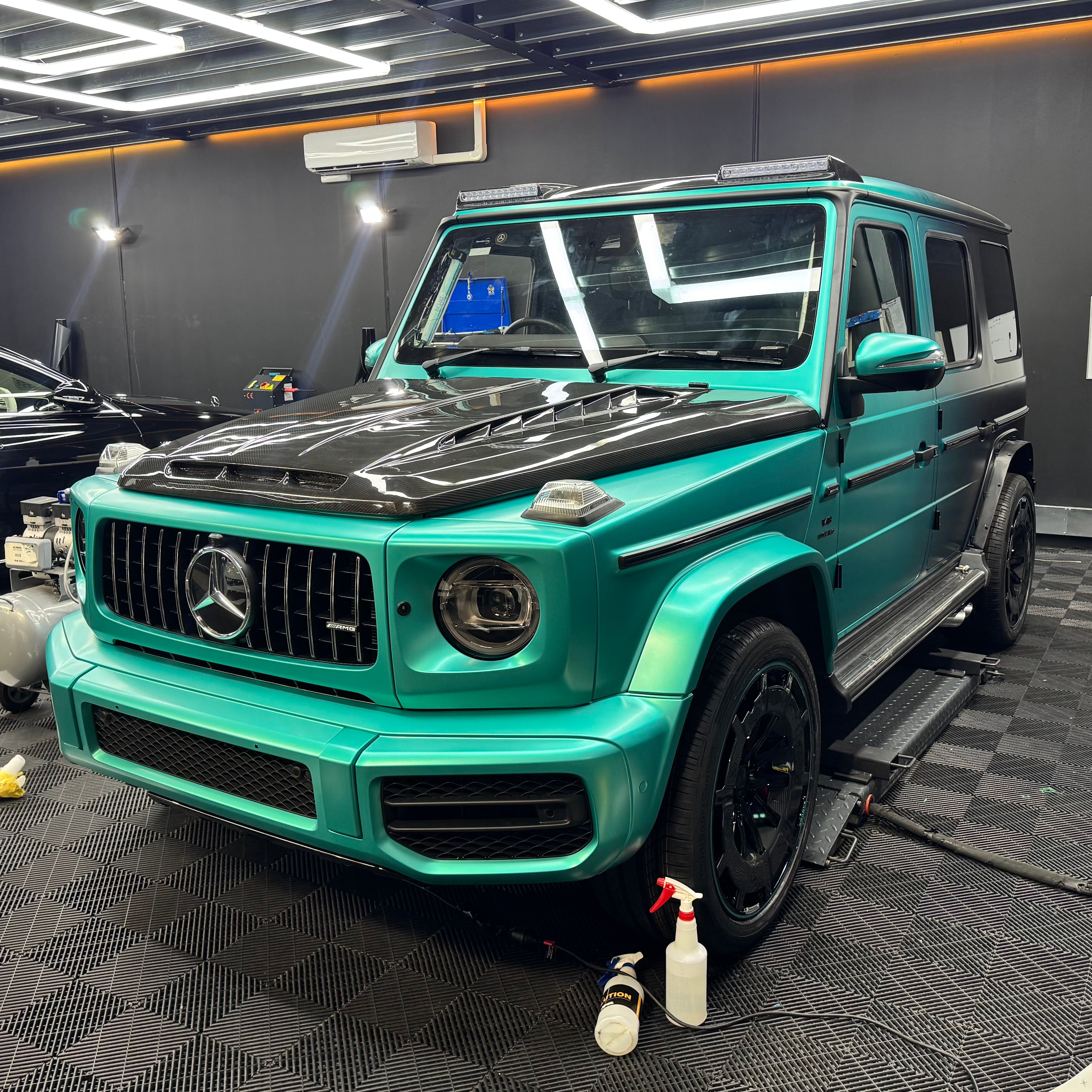 Mercedes Benz G Class Top Car Style Dry Carbon Fibre Hood (19-24)