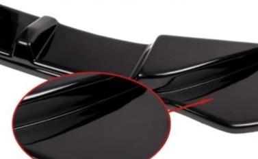 Maxton Design Front Splitter VW Golf Mk7.5 R Ver1 (Facelift) Front Lip