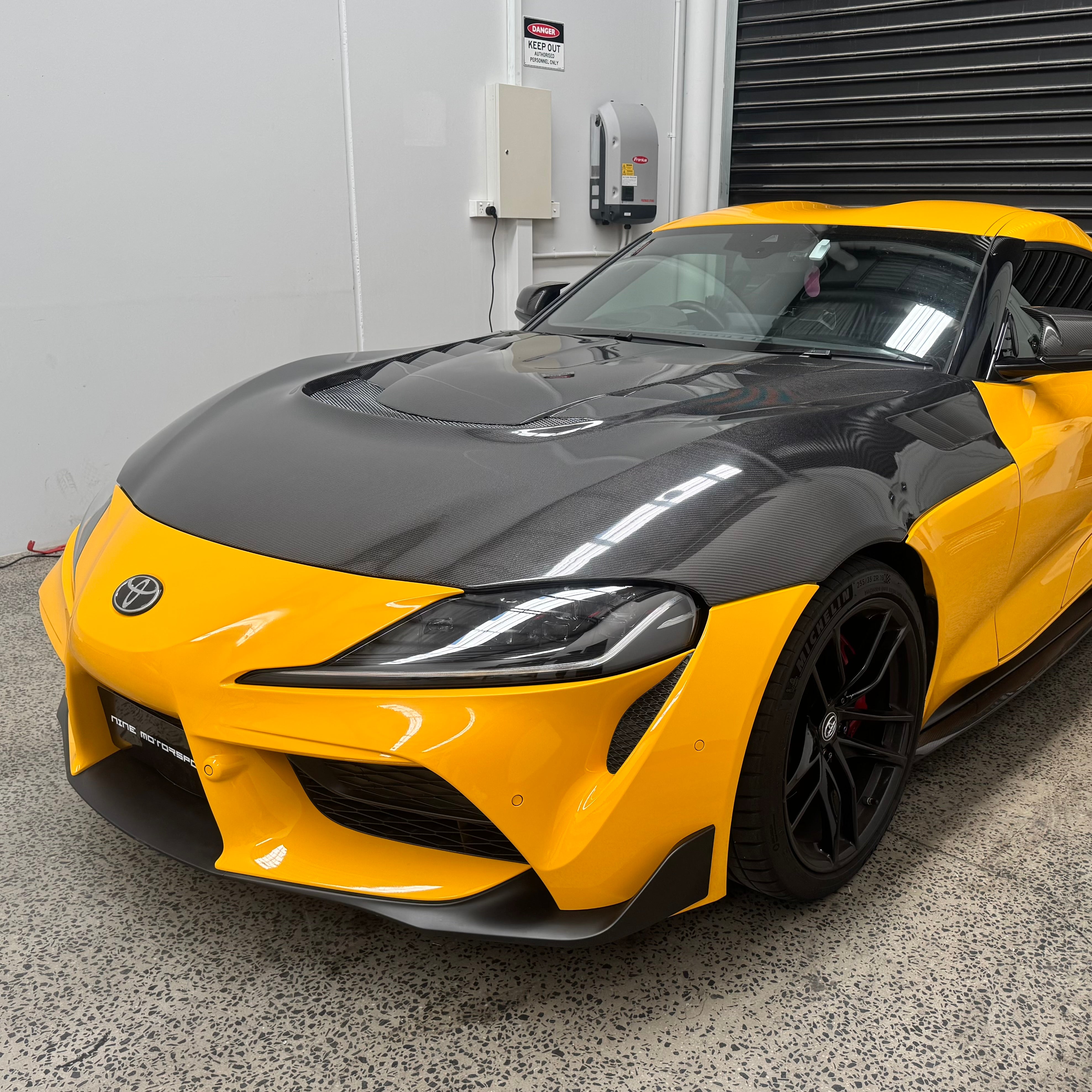 A90 Toyota Supra MK5 Carbon Fibre Hood/Bonnet (19-24) Varis Style