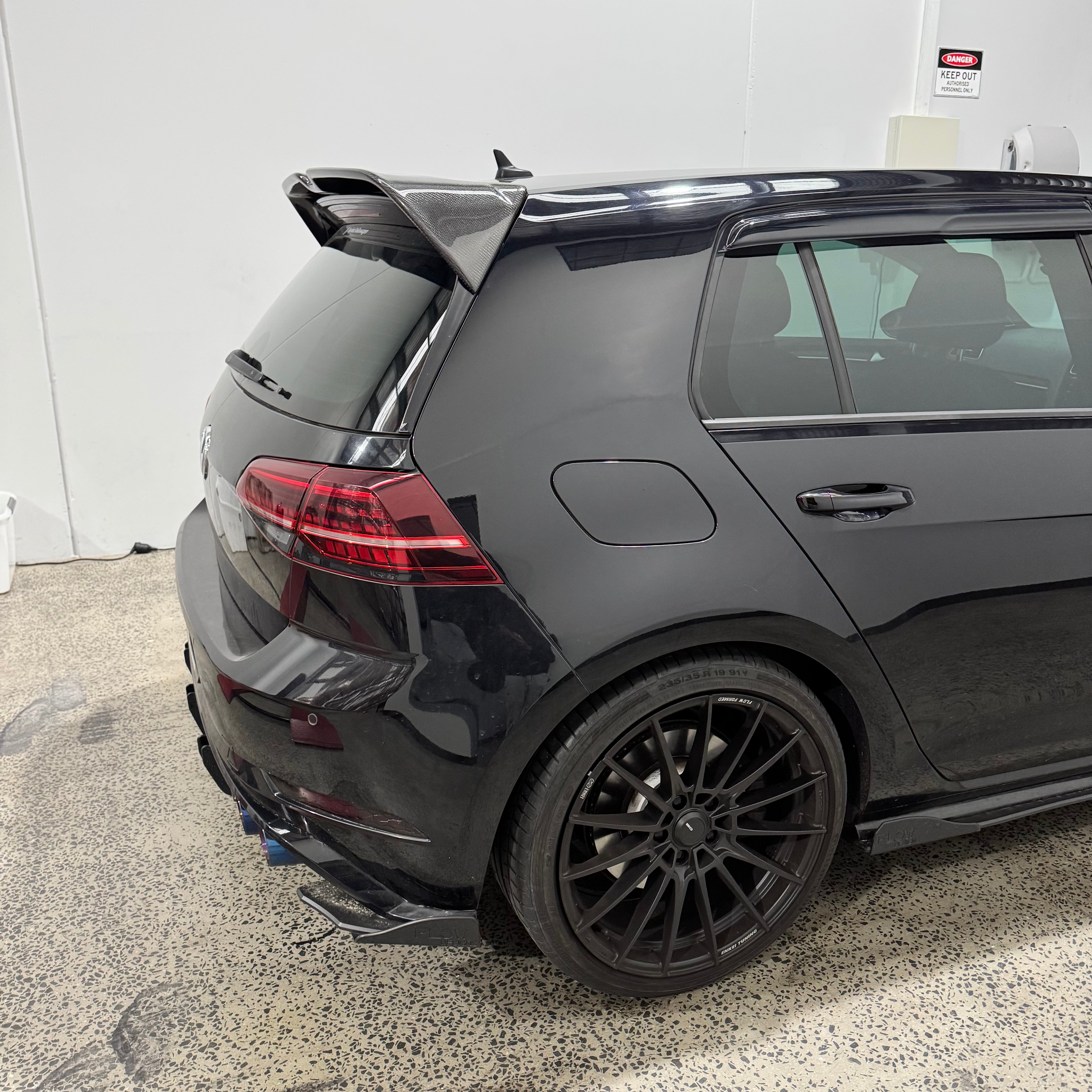 Volkswagen GOLF 7/7.5 GTI/R Oettinger Style Carbon Fibre Rear Spoiler