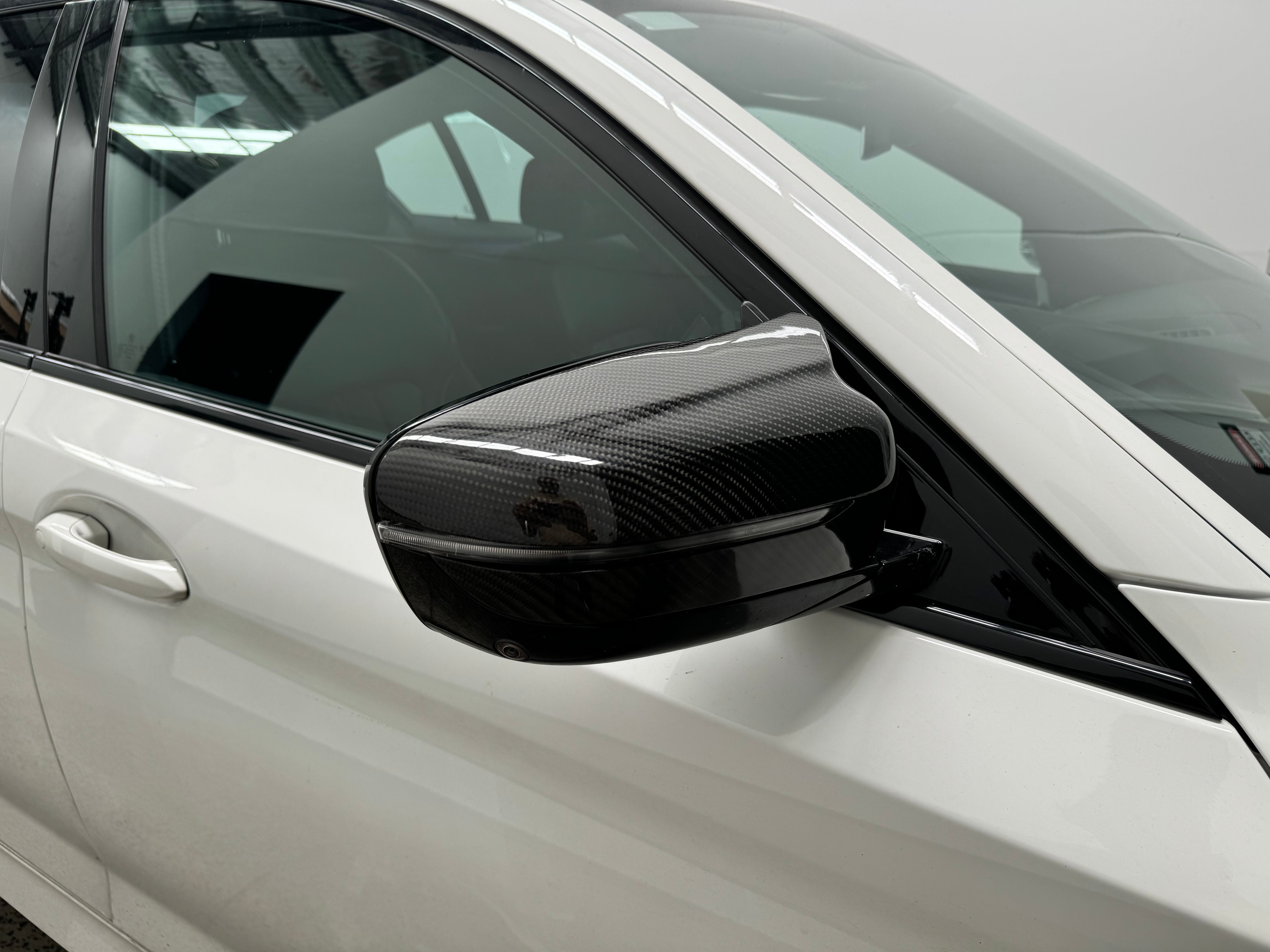 M Style Carbon Fibre Mirror Caps for BMW 5/8 Series G30 G31 G14 G15 G16