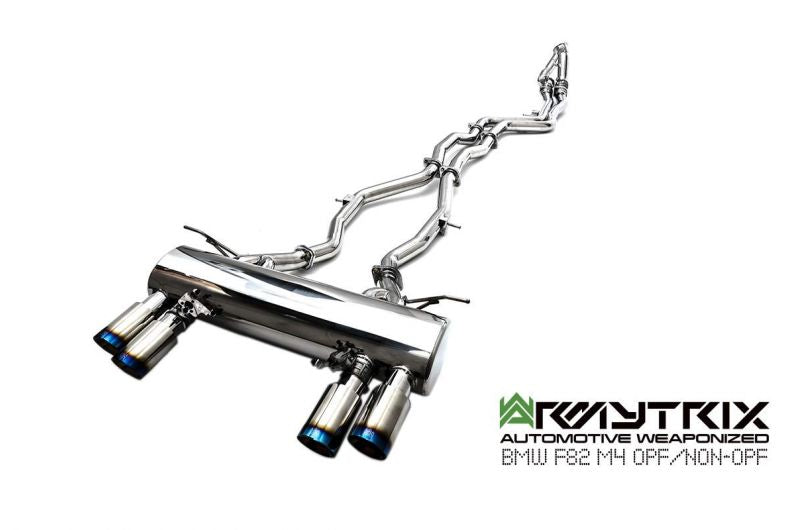 Armytrix Stainless Steel Valvetronic Cat Back Exhaust System - OE Valvetronic control
