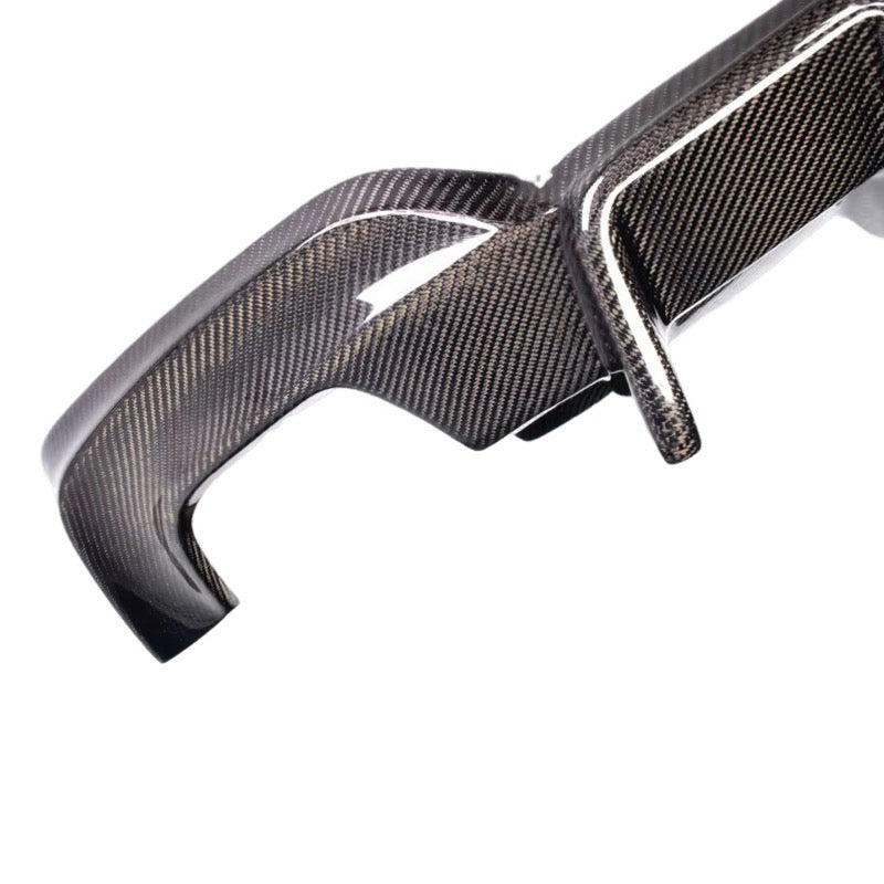 BMW 3 Series G20 Carbon Fibre Rear Diffuser with Lamp Karbel Style (19-22)