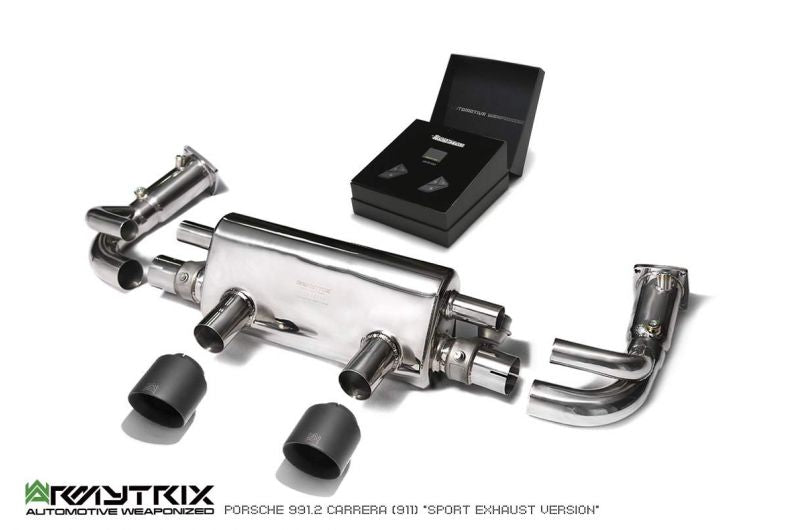 Armytrix Stainless Steel Valvetronic Cat Back Exhaust System (Suits Sports Exhaust Version Only)