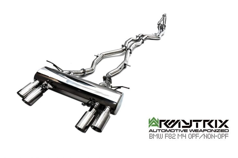 Armytrix Stainless Steel Valvetronic Cat Back Exhaust System - OE Valvetronic control