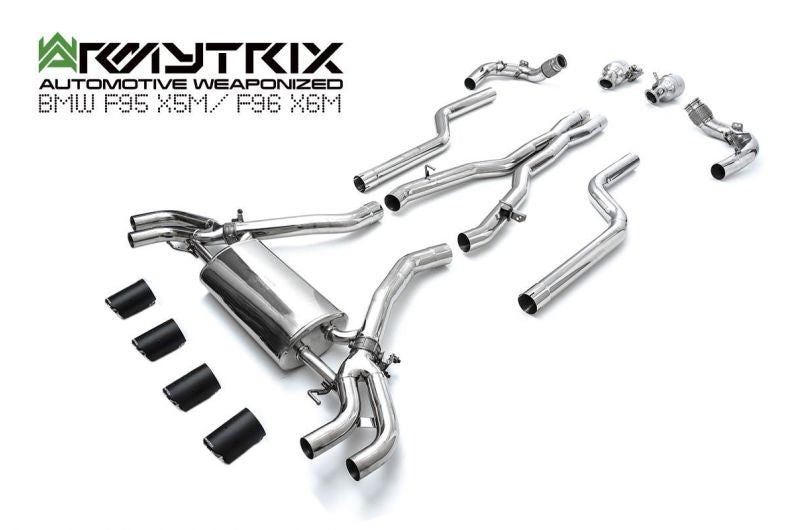 Armytrix Stainless Steel Valvetronic Cat Back Exhaust System BMW X5M F95/X6M F96 20+