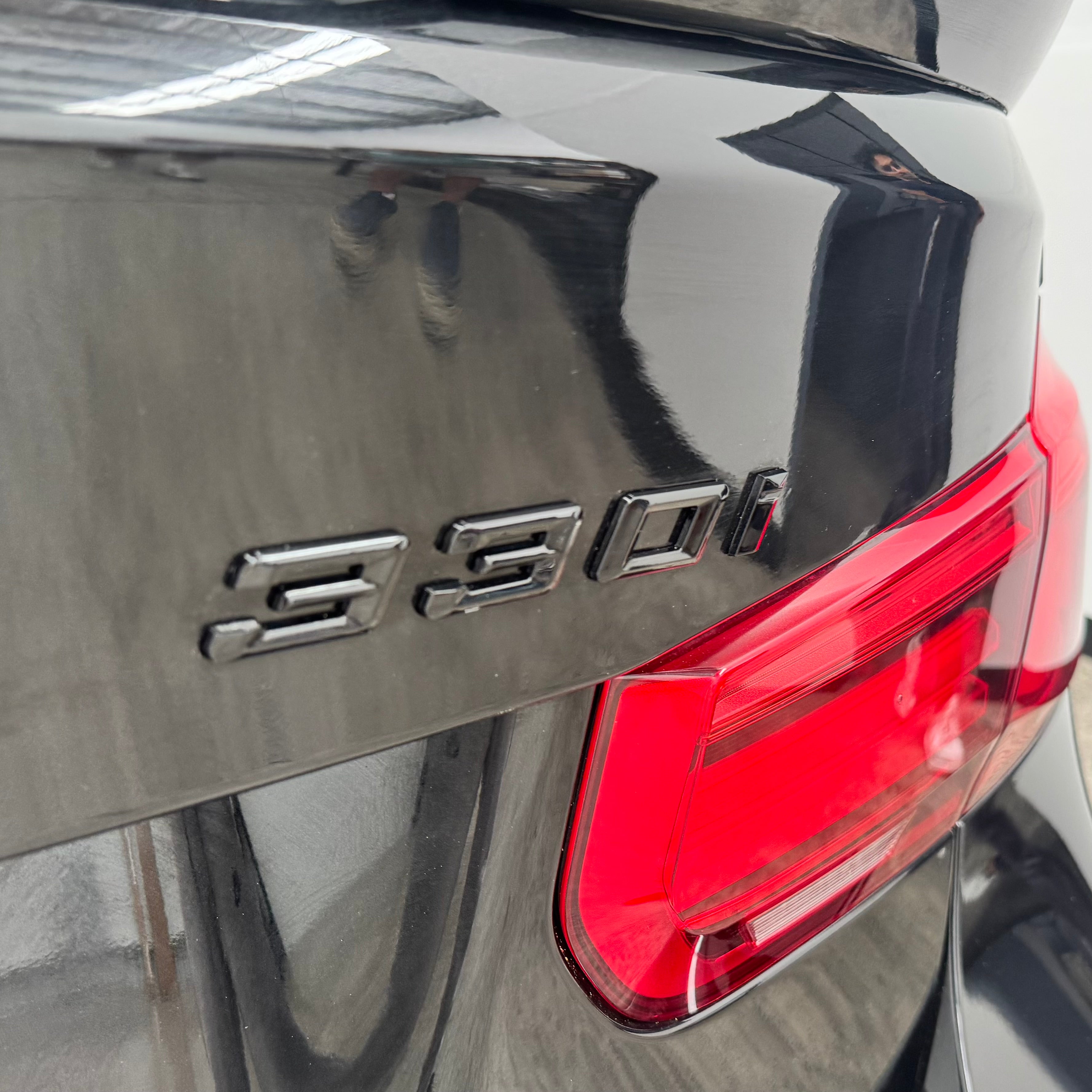 BMW 3 Series Black Rear Badge