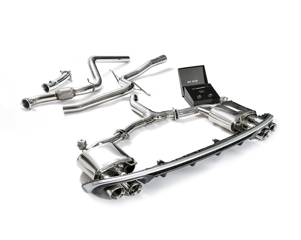 Armytrix Stainless Steel Valvetronic Cat Back Exhaust System Audi A4 B9 Sedan/Wagon AWD 16+