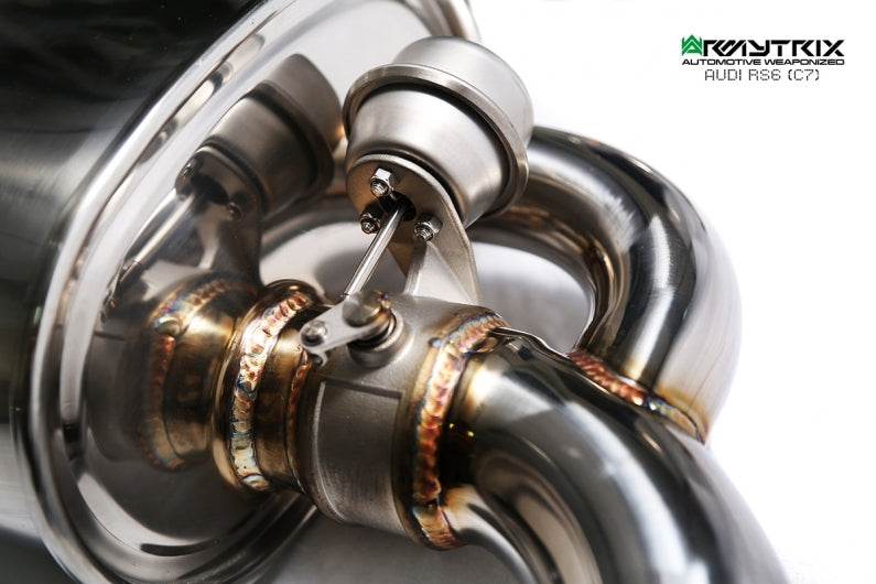 Armytrix Stainless Steel Valvetronic Cat Back Exhaust System Audi S6/S7/RS6/RS7 C7 Wagon/Sportback 12-18
