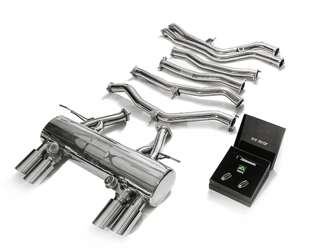Armytrix Stainless Steel Valvetronic Cat Back Exhaust System - Wireless Valvetronic control