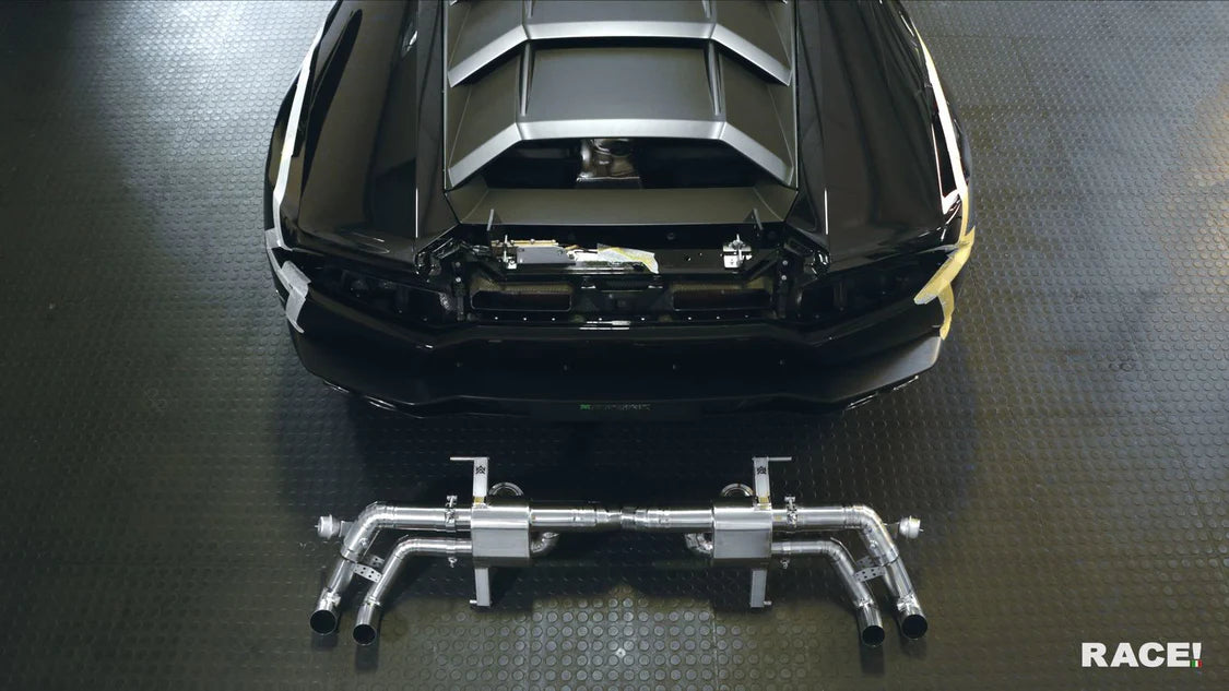 Armytrix Titanium Valvetronic Cat Back Exhaust System Lamborghini Huracan LP580/LP610 14+