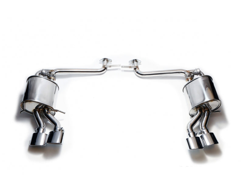 Armytrix Stainless Steel Valvetronic Cat Back Exhaust System Mercedes C180/C200/C250 W204 11-14