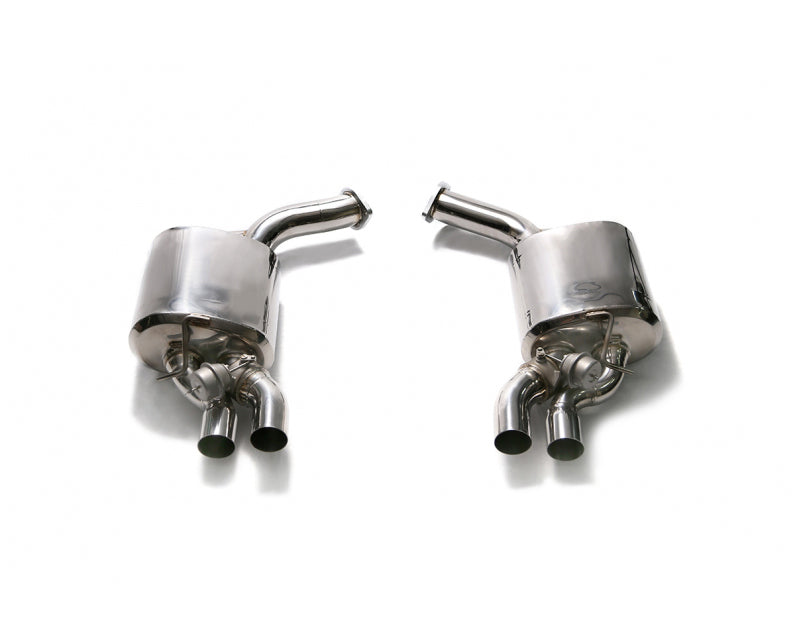 Armytrix Stainless Steel Valvetronic Cat Back Exhaust System Mercedes C43/C400/C450 W205 15-22 (Brabus Rear Diffuser)