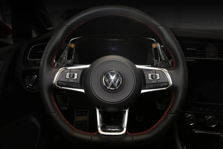Armaspeed forged Carbon Black Paddle Shifter for VW Golf GTI R & R models MK7 MK7.5 2.0