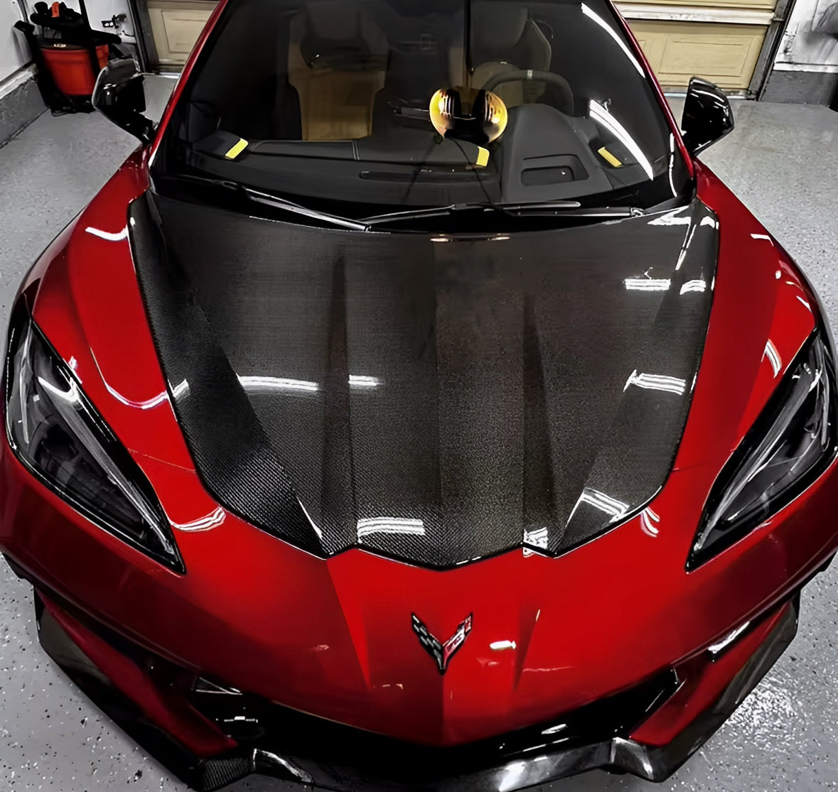 Chevrolet Corvette C8 (20+) OEM Style Carbon Fibre Hood | Bonnet