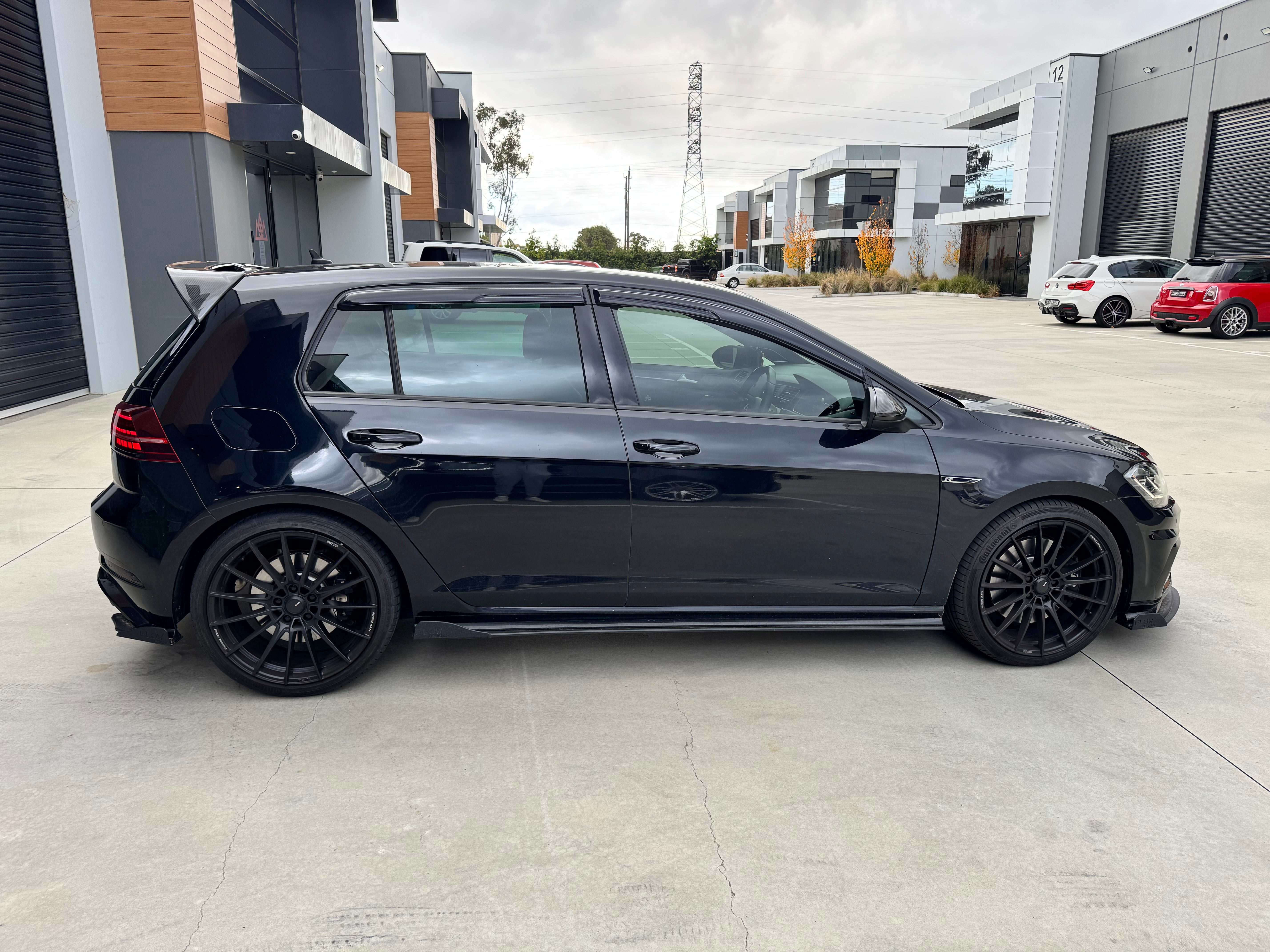 Volkswagen GOLF 7/7.5 GTI/R Oettinger Style Carbon Fibre Rear Spoiler