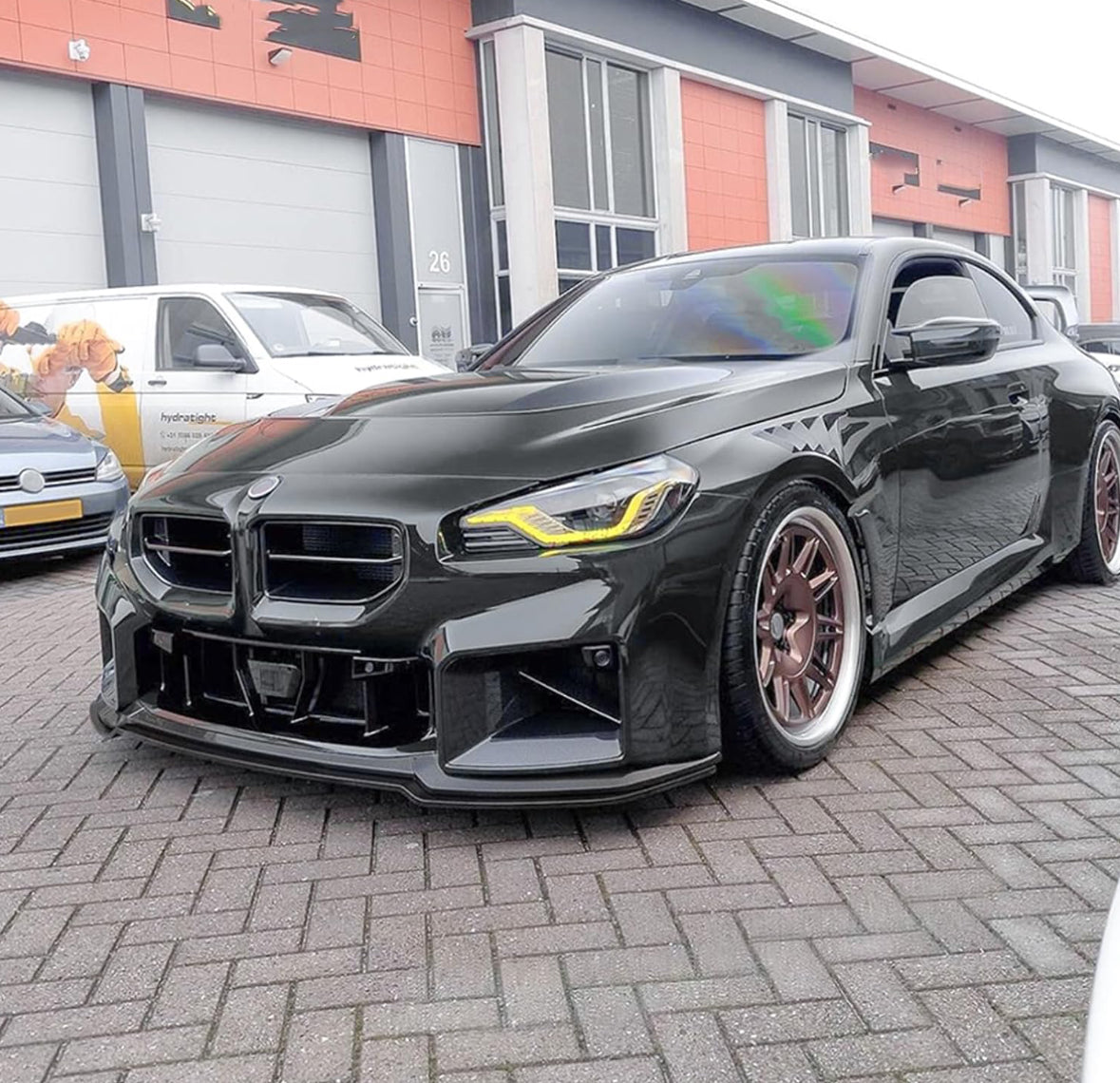 BMW G87 Gloss Black Front Lip