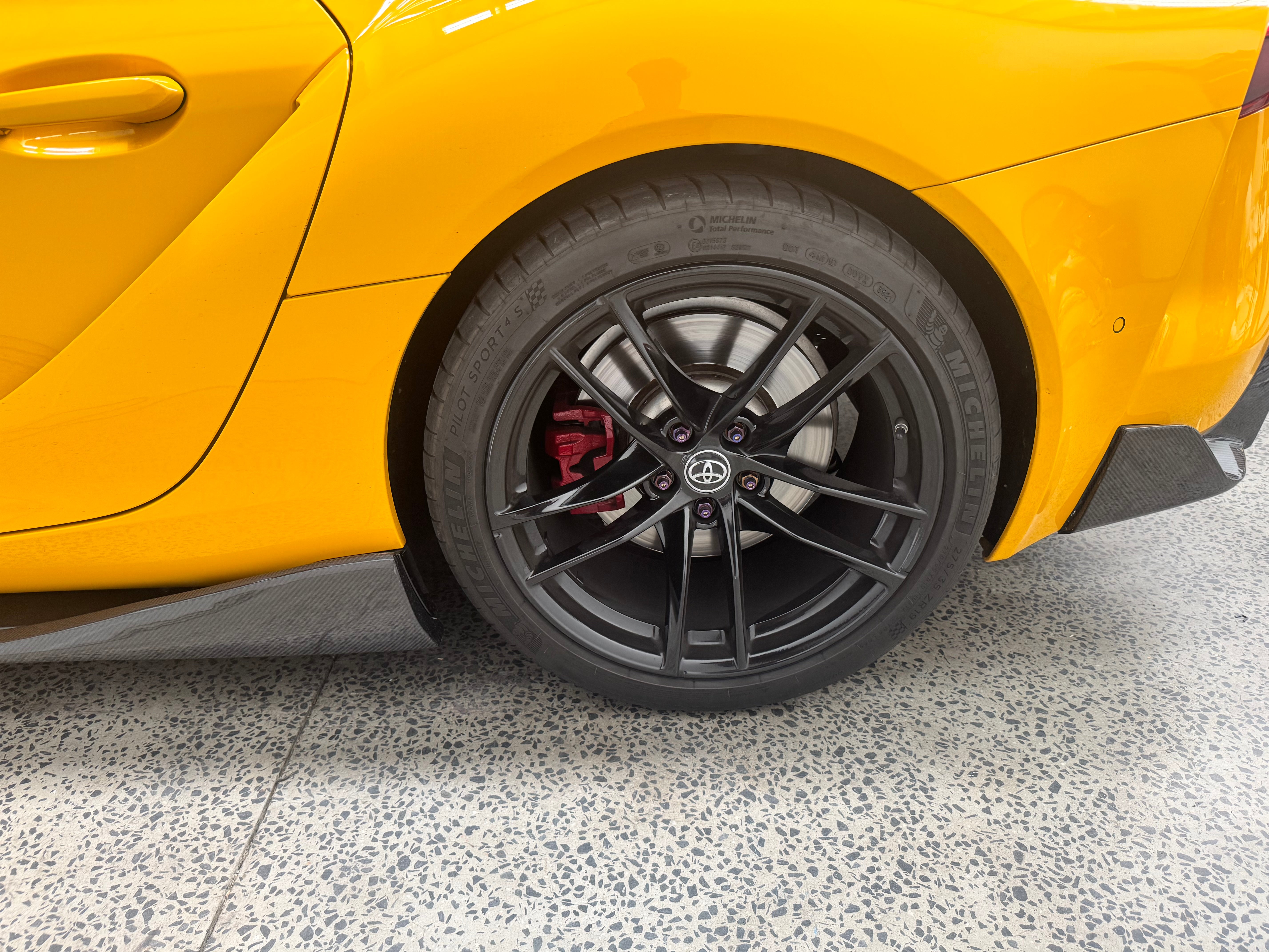 A90 Toyota Supra MK5 Varis Style Carbon Fibre Side Skirts