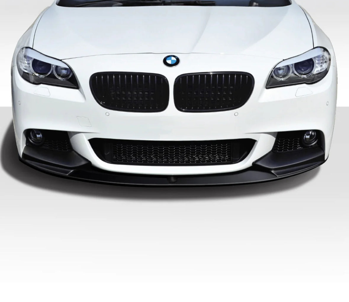 M Performance Style Front Lip for BMW 5 Series F10 (3 piece)