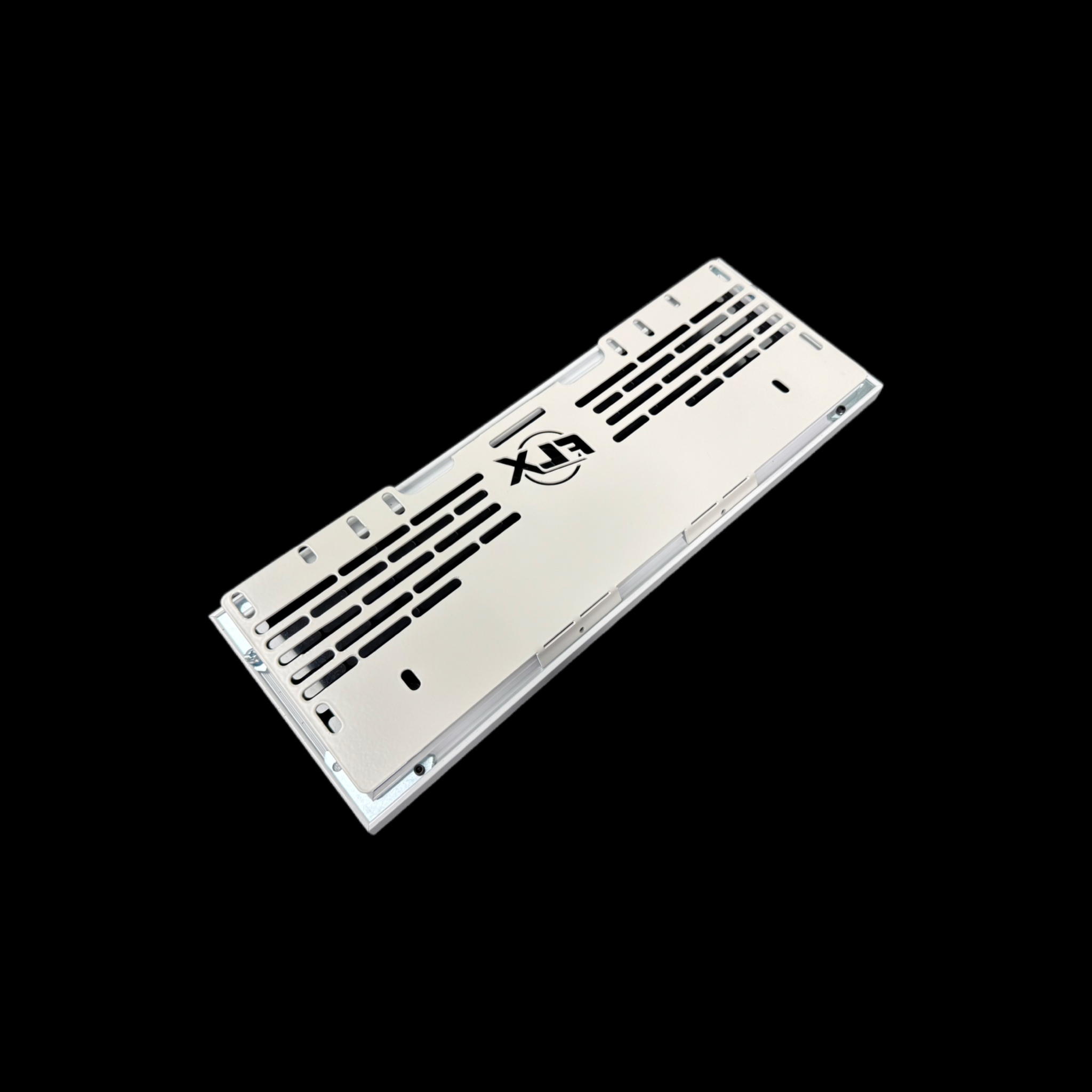 Number Plate Cover - FLX 6 Character/digit VIC Plates Matte White