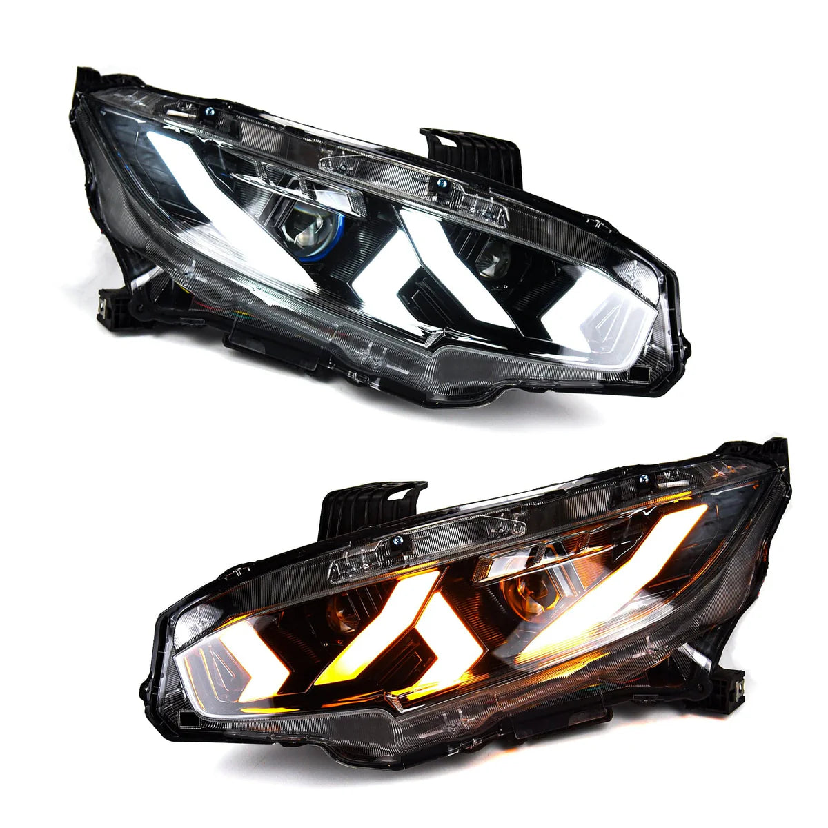 2017-2021 HONDA CIVIC FK7 FK8 FC1 SEQUENTIAL LED HEADLIGHTS