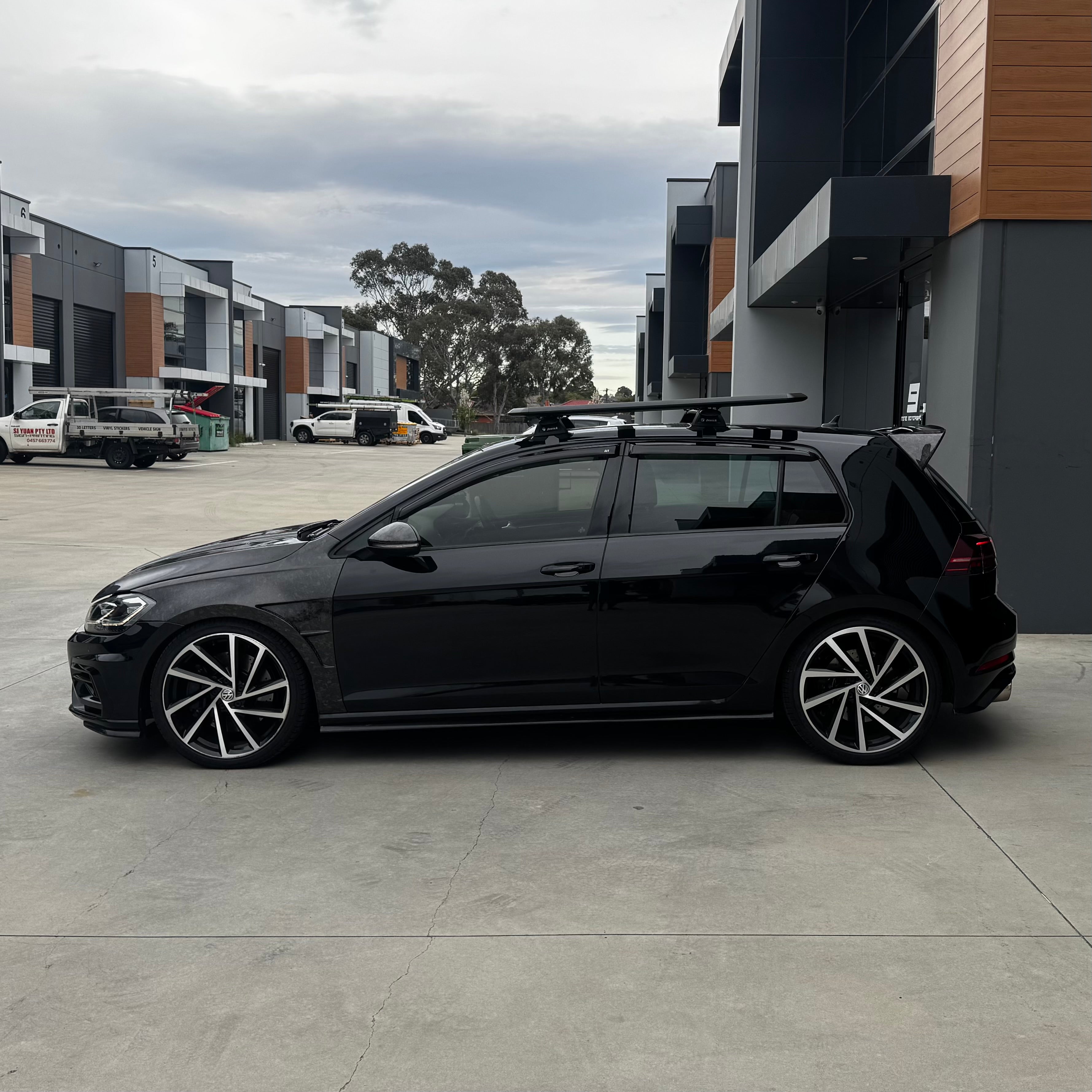 Volkswagen GOLF 7/7.5 GTI/R Oettinger Style Carbon Fibre Rear Spoiler