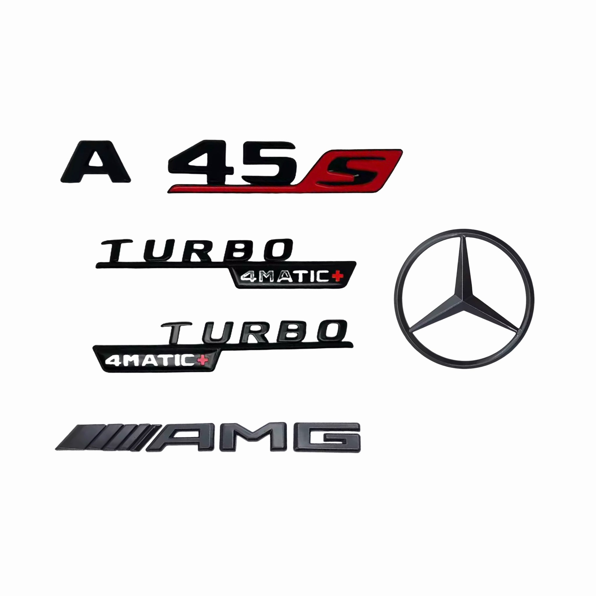 Mercedes Benz A45s Black Badges