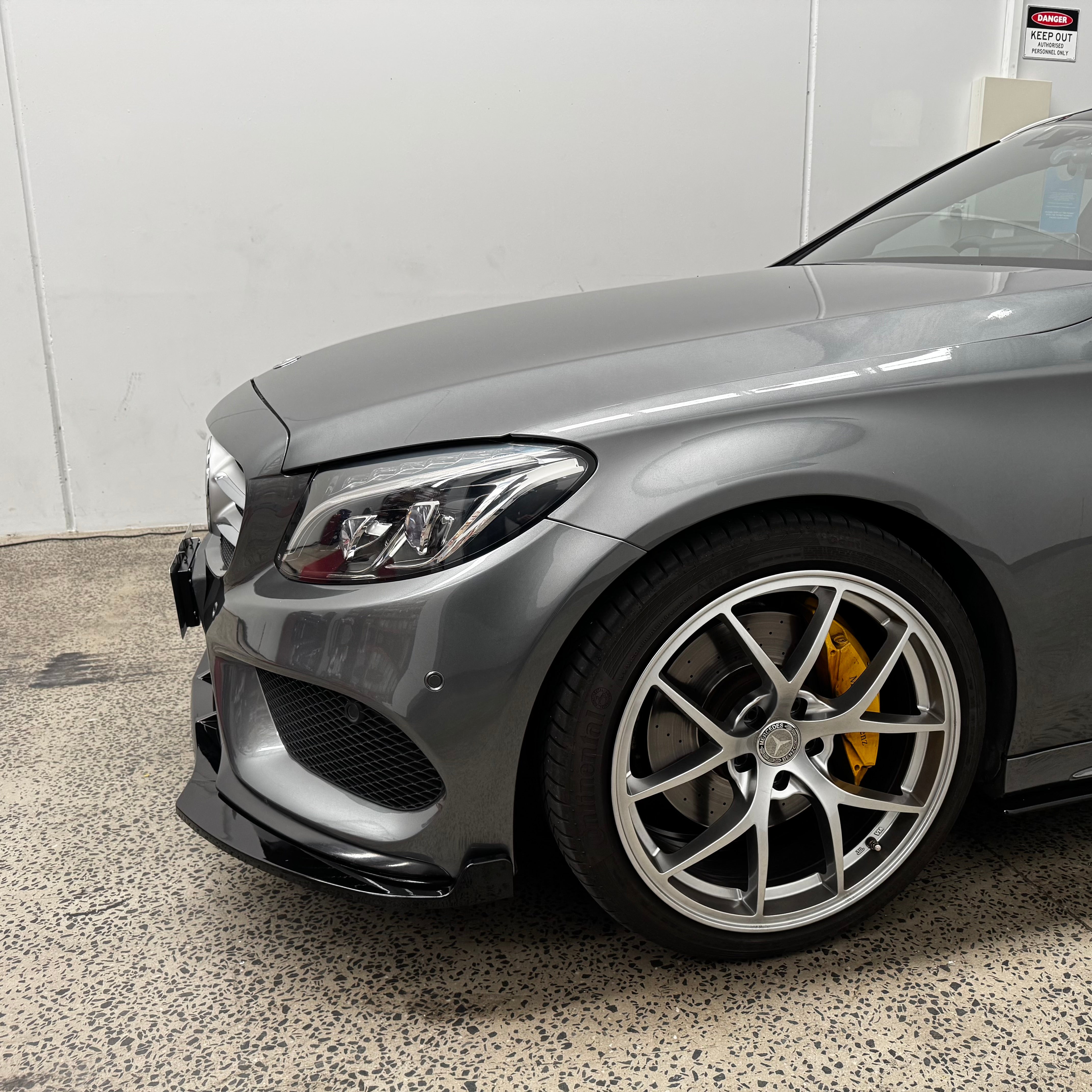 Mercedes Benz C Class Front Lip (14-18)