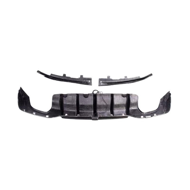 BMW 3 Series G20 Carbon Fibre Rear Diffuser with Lamp Karbel Style (19-22)