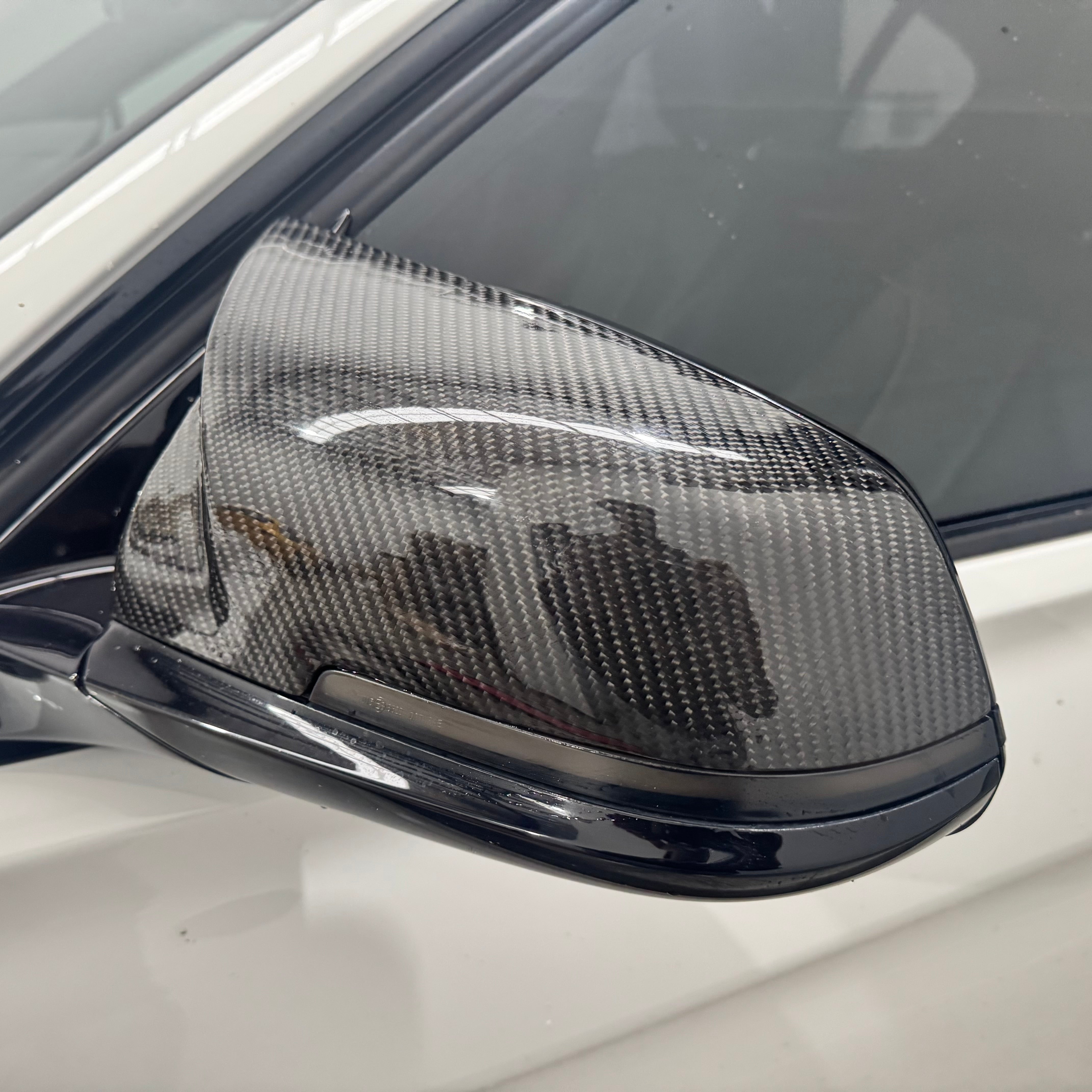BMW F20 | F21 | F22 | F23 | F30 | F31 | F32 | F33 | F36 | F87 M2 | M Style Carbon Fibre Mirror Caps