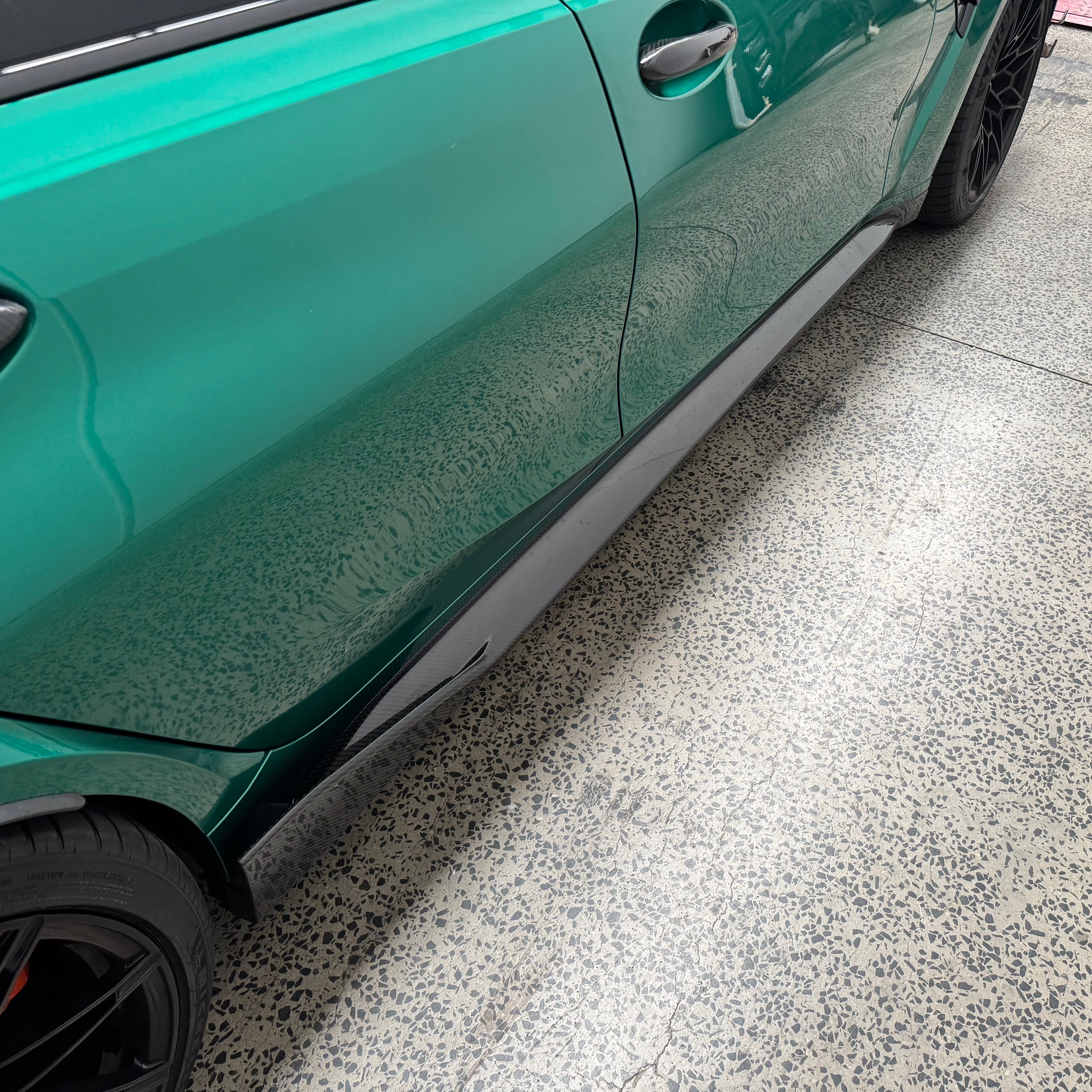 BMW G80 G81 G82 G83 Dry Carbon Fibre MP Style Side Skirts