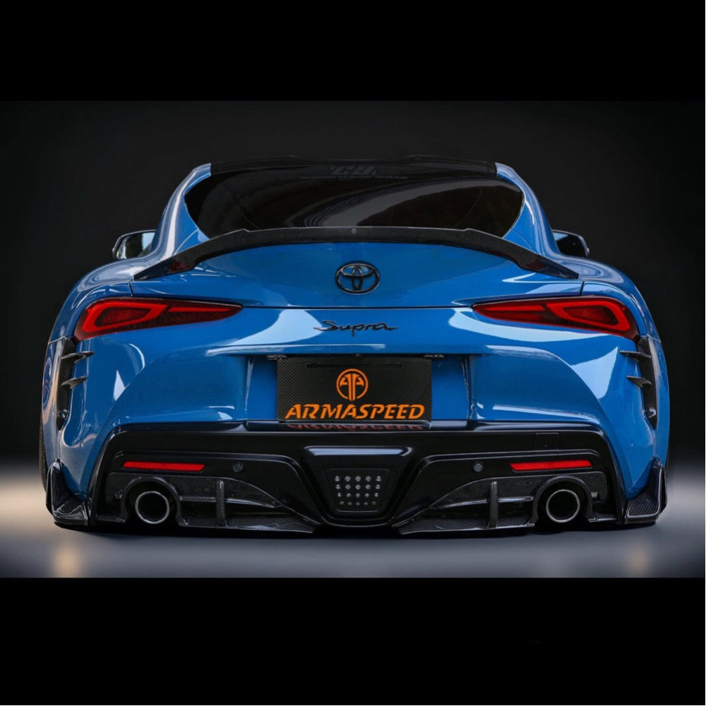 Armaspeed Toyota Supra A90 MK5 ARMASPEED Carbon Fibre Rear Diffuser | Rear Pods