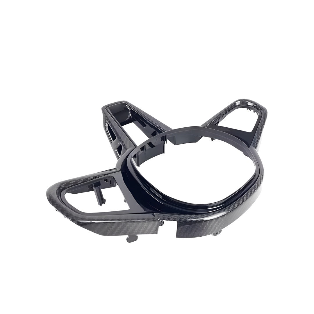 Steering Wheel Trim Carbon Fibre BMW 3 Series G20/G21 LCI