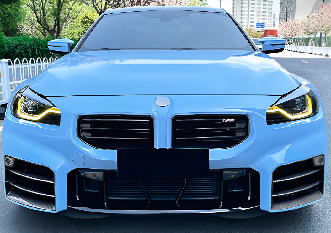 BMW G87 M2 Front Intake Vents Gloss Black