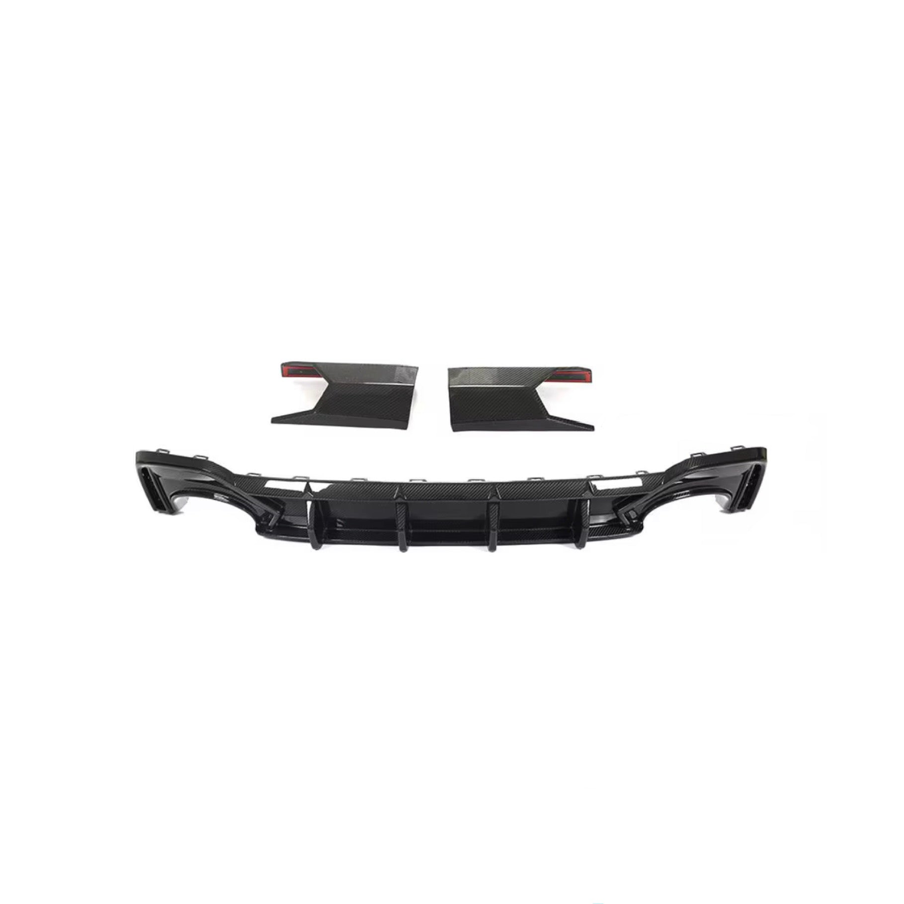Audi RS6 (C8) Dry Carbon Fibre Rear Diffuser