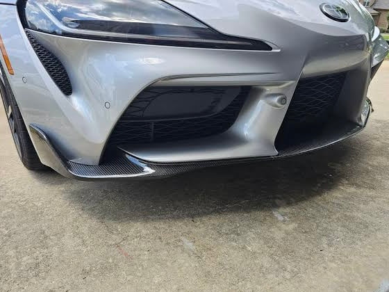 A90 Toyota Supra MK5 OEM Style Carbon Fibre Front Lip/Splitter