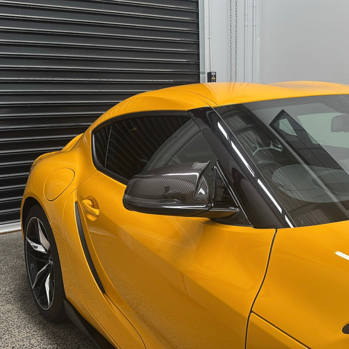 M Performance Style Carbon Fibre Mirror Caps for BMW 1/2 Series X1/X2/Z4 F39 F40 F44 F48 G29 & A90 Toyota Supra