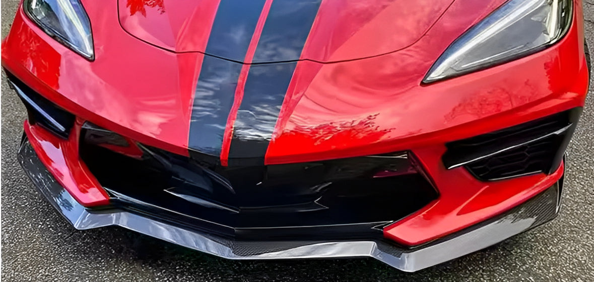 Chevrolet Corvette C8 (20+) Carbon Fibre Front Lip