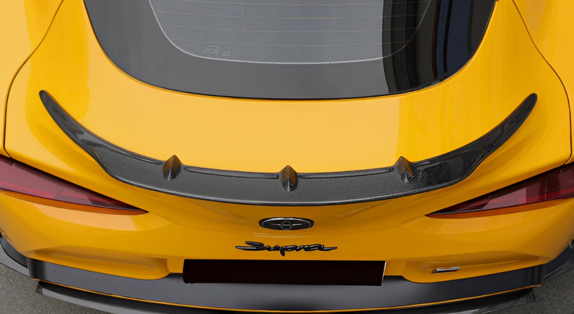 A90 Toyota Supra MK5 Manta Design Duckbill Carbon Fibre Rear Spoiler (19-25)