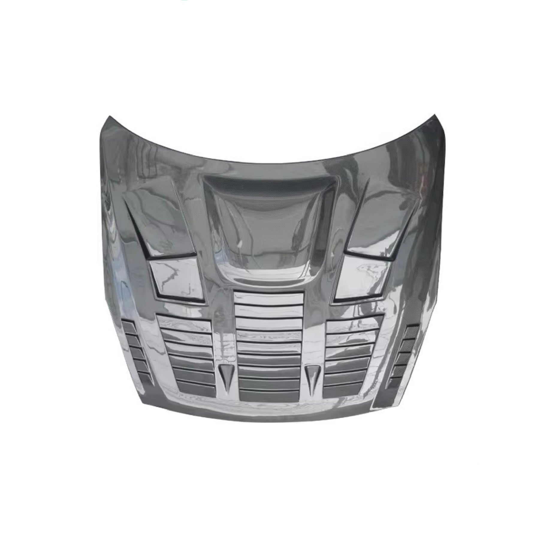 Nissan GTR R35 (07-17) Carbon Fibre Hood Style C