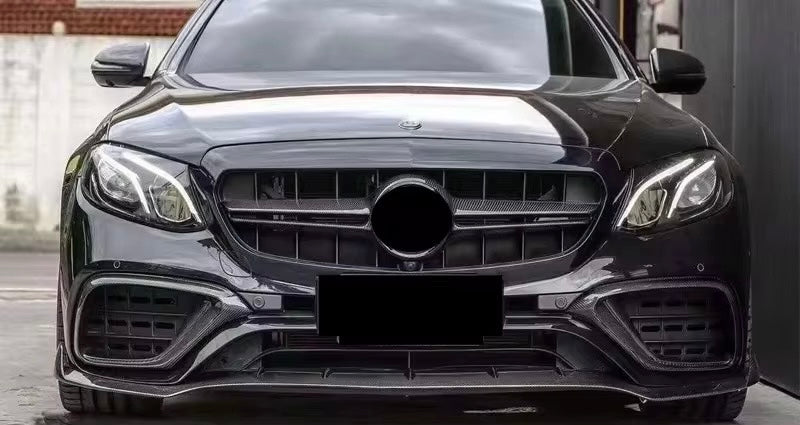 Mercedes Benz Carbon Fibre Front Lip V2 W213 E63
