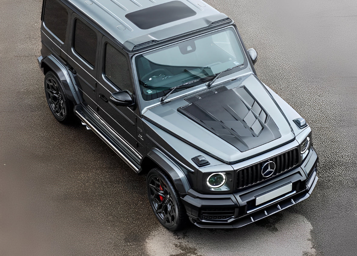 Mercedes Benz G Class W464 Chelsea Style Dry Carbon Fibre Hood Cover (19-24)