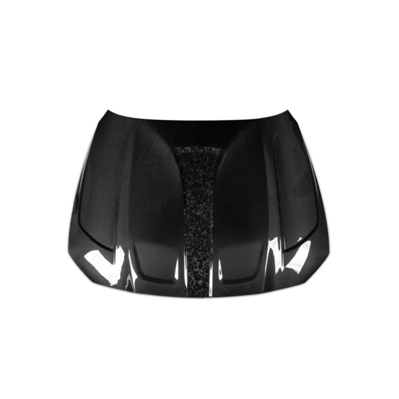 BMW G80/G81/G82/G83 Dry Carbon Fibre plus Forged Carbon Fibre Hood PT Style