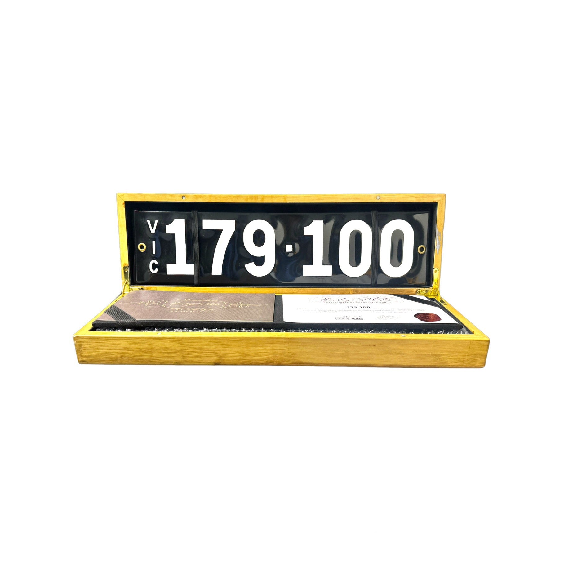 Heritage Number Plate 179.100