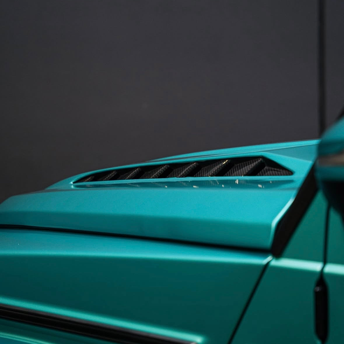 Mercedes Benz G Class Top Car Style Dry Carbon Fibre Hood (19-24)