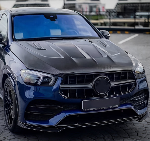 Mercedes Benz GLE Carbon Fibre Hood (20-22)